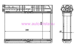   BMW E36 +A/C BEHR9101394 OE1393212